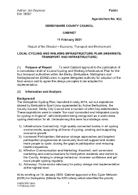 6E Local Cycling and Walking Infrastructure Plan.Pdf
