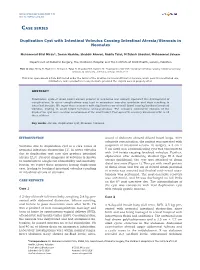 Duplication Cyst with Intestinal Volvulus Causing Intestinal Atresia/Stenosis in Neonates