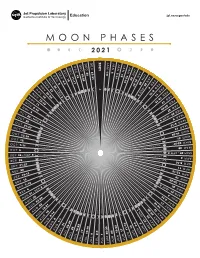 Moon Phases Calendar 2021