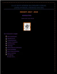 Insight: 2017 - 2018