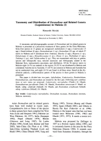 Page 1 植物研究雜誌 J. Jpn. Bot. 79; 101-139 (2004) Taxonomy And