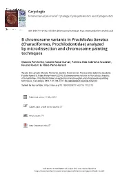 B Chromosome Variants in Prochilodus Lineatus (Characiformes, Prochilodontidae) Analyzed by Microdissection and Chromosome Painting Techniques