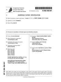 Process for Cosynthesis of Ethylene Glycol and Dimethyl Carbonate