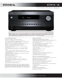 7.2-Channel Network A/V Receiver