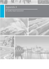 APA East Coast Grid Expansion, Moomba to Wilton Pipeline - Modification Report 1 Air Quality Impact Assessment