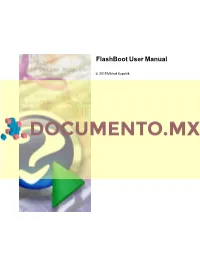 Flashboot User Manual