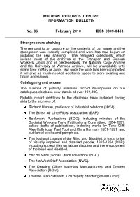Information Bulletin No.86 (Feb 2010)