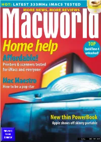 Macworld JUNE 1999 Macworld JUNE 1999 5 Contacts
