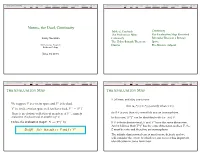 Norms, the Dual, Continuity