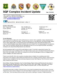 SQF Complex Incident Update Date: 10/8/2020