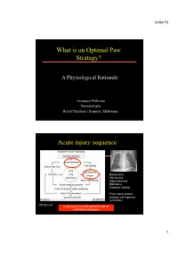 What Is Optimal Paw Strategy 2015 Handout.Pptx