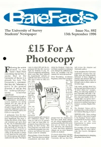 Bare Facts, Issue No. 882, 13.09.1996