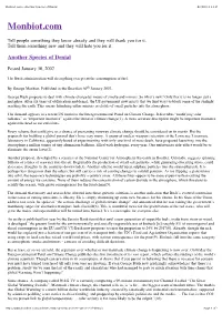 Monbiot.Com » Another Species of Denial 08/02/13 11:15