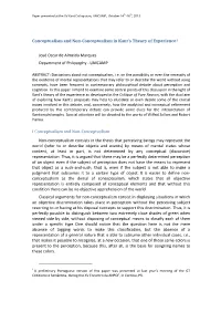 Conceptualism and Non-Conceptualism in Kant's Theory of Experience1
