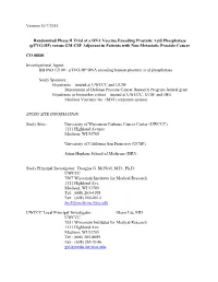 Ptvg-HP Vaccine Protocol