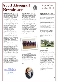 Scoil Aireagail Newsletter