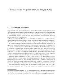4 Review of Field Programmable Gate Arrays (Fpgas)