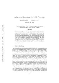 A Survey of Entorhinal Grid Cell Properties