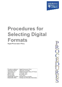 Digital Preservation Policy