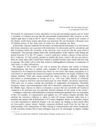 PREFACE We Looked for Instruments of Mass Calculation in Iraq And