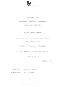 Development of a Programmable Array Logic