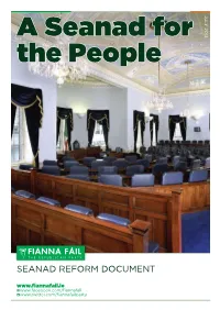 Seanad Reform Document