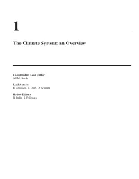 The Climate System: an Overview