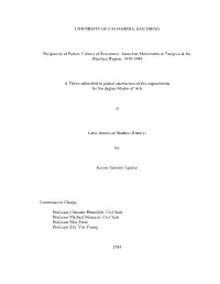 Anarchist Movements in Tampico & the Huaste
