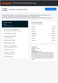 507 Bus Time Schedule & Line Route