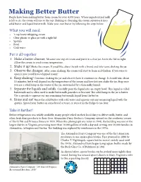 Activity: Make Butter