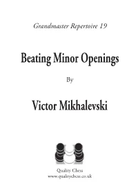 Beating Minor Openings