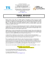 For Immediate Release