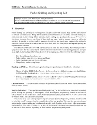 Packet Sniffing and Spoofing