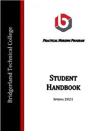 Student Handbook