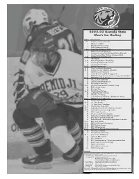 2002-03 MIH Media Guide