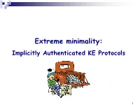 Example:The Diffie-Hellman Key Exchange