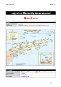 Timor-Leste Version 1.05