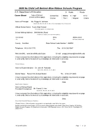 Turpin High School (As It Should Appear in the Official Records)