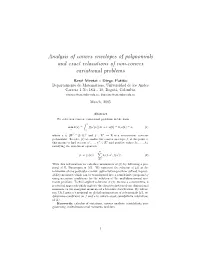 Analysis of Convex Envelopes of Polynomials and Exact Relaxations of Non-Convex Variational Problems