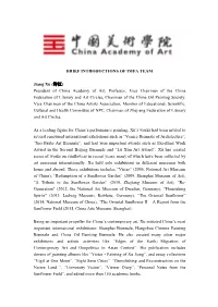BRIEF INTRODUCTIONS of IMFA TEAM Jiang Xu (许江) President Of