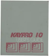 KAYPRO 10 User's Guide, Copying Fi Les from One User Area to Another, for the Prodedure