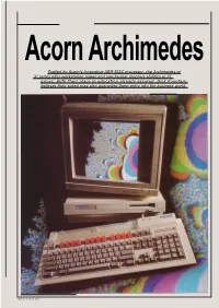 Acorn Archimedes