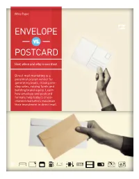 Envelope Postcard