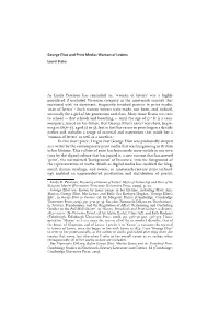 George Eliot and Print Media: Woman of Letters Laurel Brake