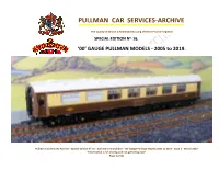 Pullman Car Services-Archive