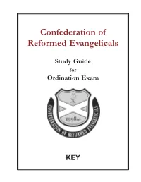 Study Guide for Ordination Exam