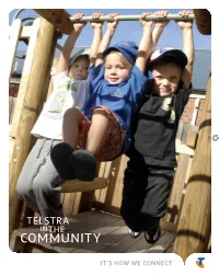 TELSTRA Inthe COMMUNITY