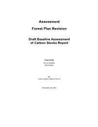 Baseline Assessment of Carbon Stocks Report
