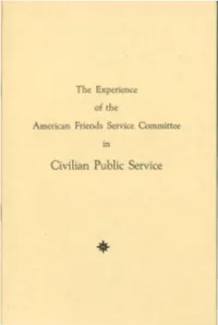 Civilian Public Service