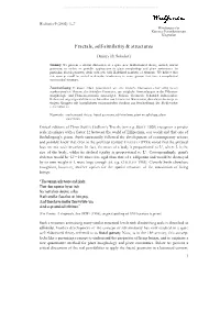 Fractals, Self-Similarity & Structures